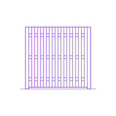Buildings Fences Privacy Fence Shadowbox Digital Sketch Svg Design, Free Vectors File